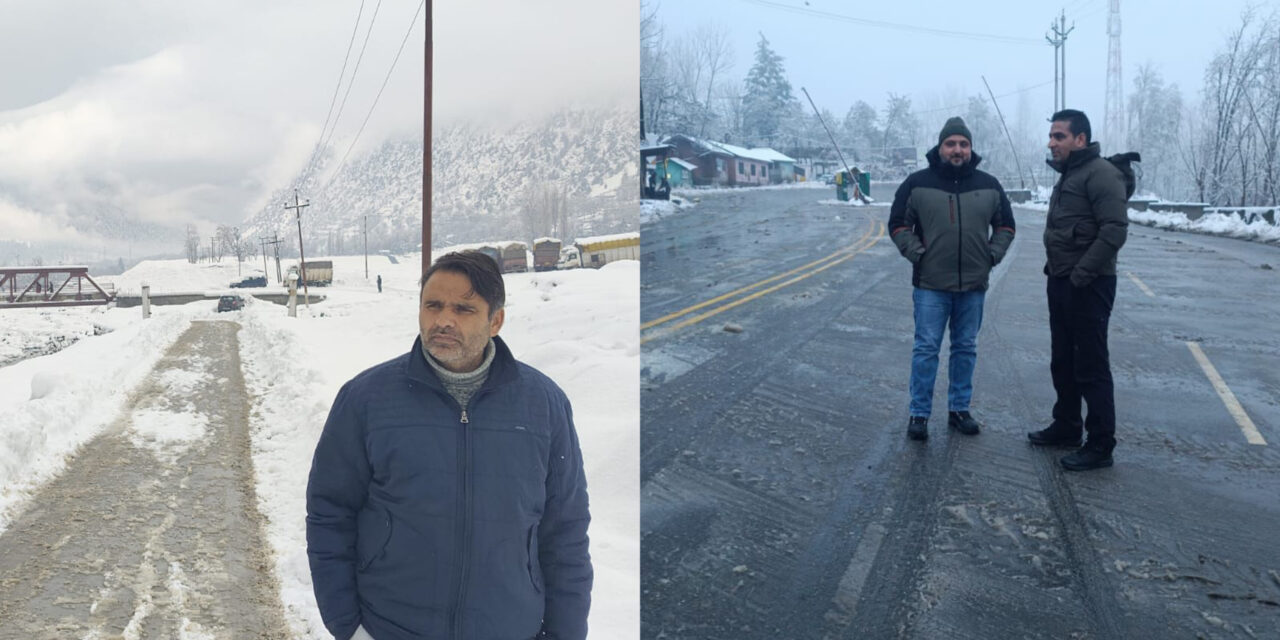 PMGSY and R&B Department Achieves 100% Snow Clearance in Ganderbal District