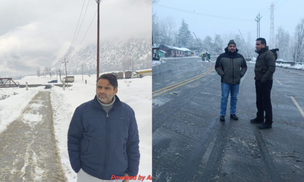 PMGSY and R&B Department Achieves 100% Snow Clearance in Ganderbal District