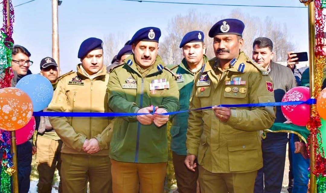 Modern Policing Enhanced: DIG SKR Inaugurates Advanced Dog Kennel Facility in Anantnag