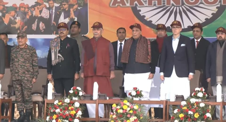 Rajnath Singh in Akhnoor to celebrate ‘Veterans Day’