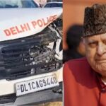 Farooq Abdullah’s convoy car crashes into cow on Delhi-Mumbai Expressway