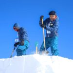 Baramulla Sculptor Leads India to 3rd Place in International Snow Sculpture Championship