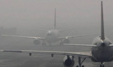 Snowfall hits flight operations at Srinagar airport