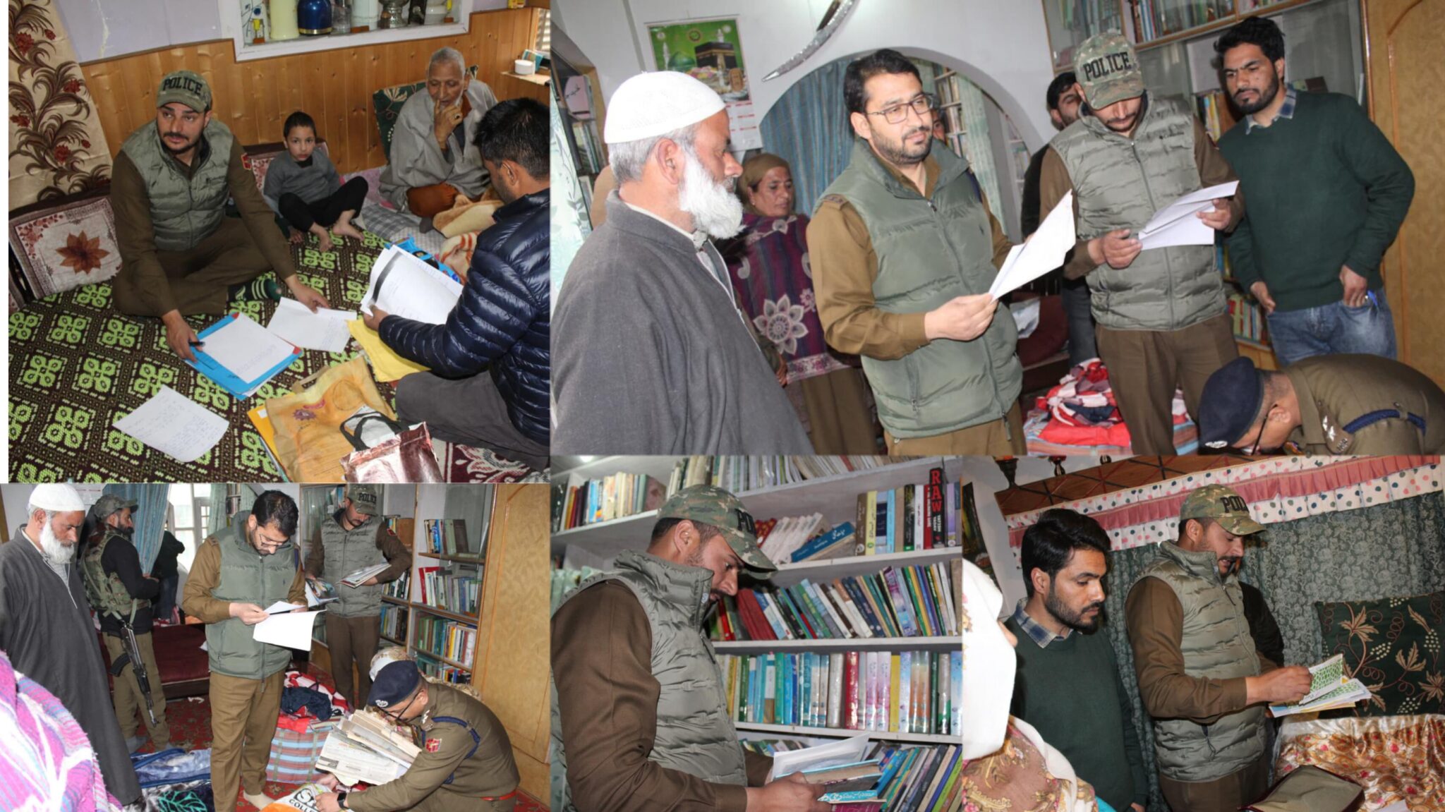 Ganderbal Police Launches Raids Across District in Crackdown on Banned Outfit Tehreek-e-Hurriyat