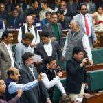 Protests in assembly over Billawar civilian killings, fashion show in Gulmarg