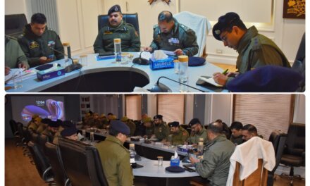 DIG South Kashmir assesses security, crime scenario in Anantnag