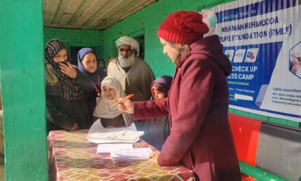 RMLF Leads Free Health Check-up and Awareness Camp at Kokernag