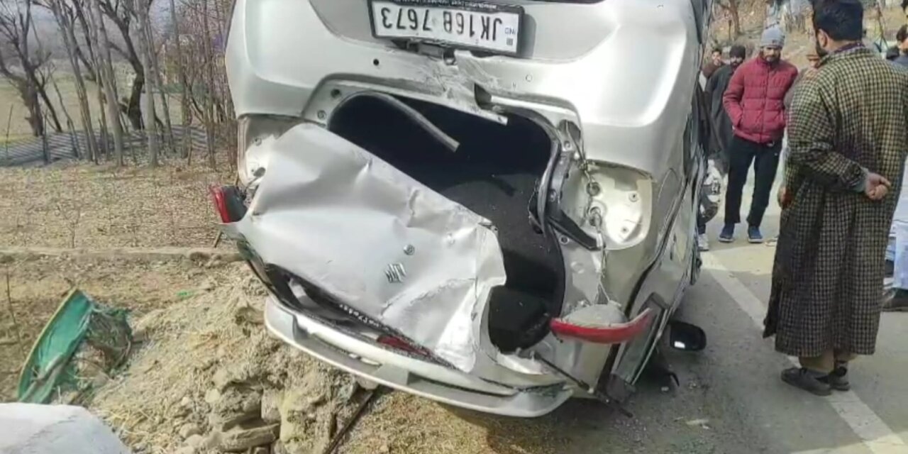 Road Accident in Wussan Leaves Driver Injured