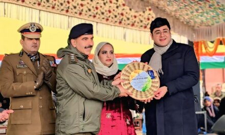 Assistant Director FPF Mohd Yousuf Magray Awarded Best Nodal Officer on Republic Day