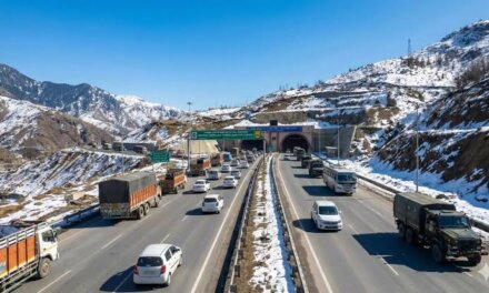 Jmu-Sgr NH44 Reopens; LMVs Released from Qazigund-Navyug Tunnel Towards Jammu