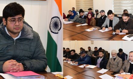 DC Ganderbal chairs monthly District NCORD meeting, calls for stronger enforcement & awareness measures