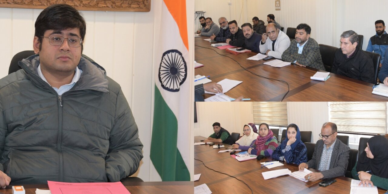 DC Ganderbal chairs meeting to review preparations for launch of HPV Vaccination