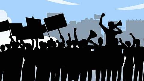 Trade unions hold day-long strike; services likely to be partly affected