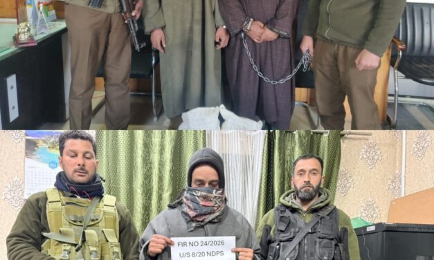 Police Arrests 05 Drug Peddlers, Contraband Substances Recovered