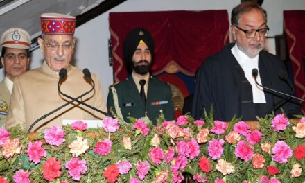 Kavinder Gupta Takes Oath as 30th Governor of Himachal Pradesh