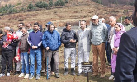 Mega Plantation Drive Organised at MRCS&G Shuhama Under SKUAST-K Green Initiative