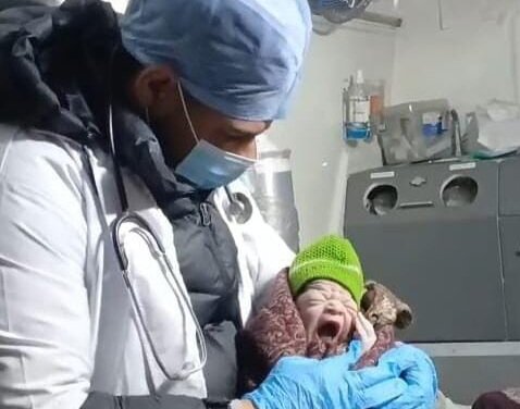 Ambulance team conducts delivery in transit in Ganderbal