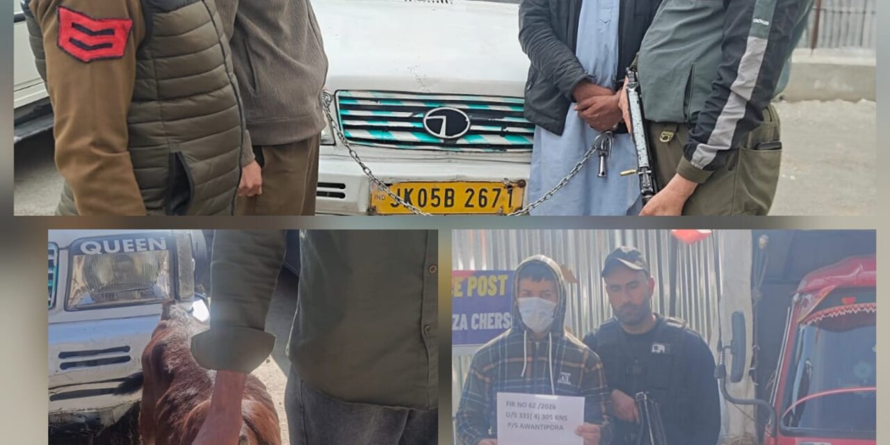 Awantipora Police Solve Two Theft Cases; Two Held