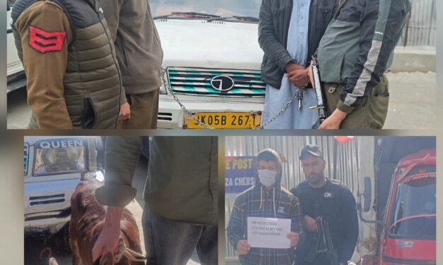 Awantipora Police Solve Two Theft Cases; Two Held