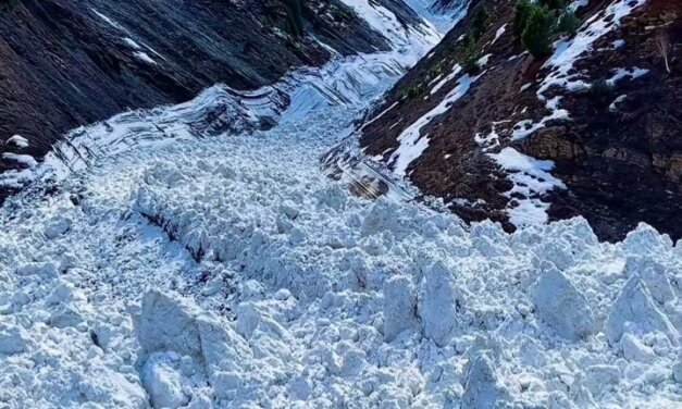 Avalanche strikes Tulail in Gurez, no casualties reported