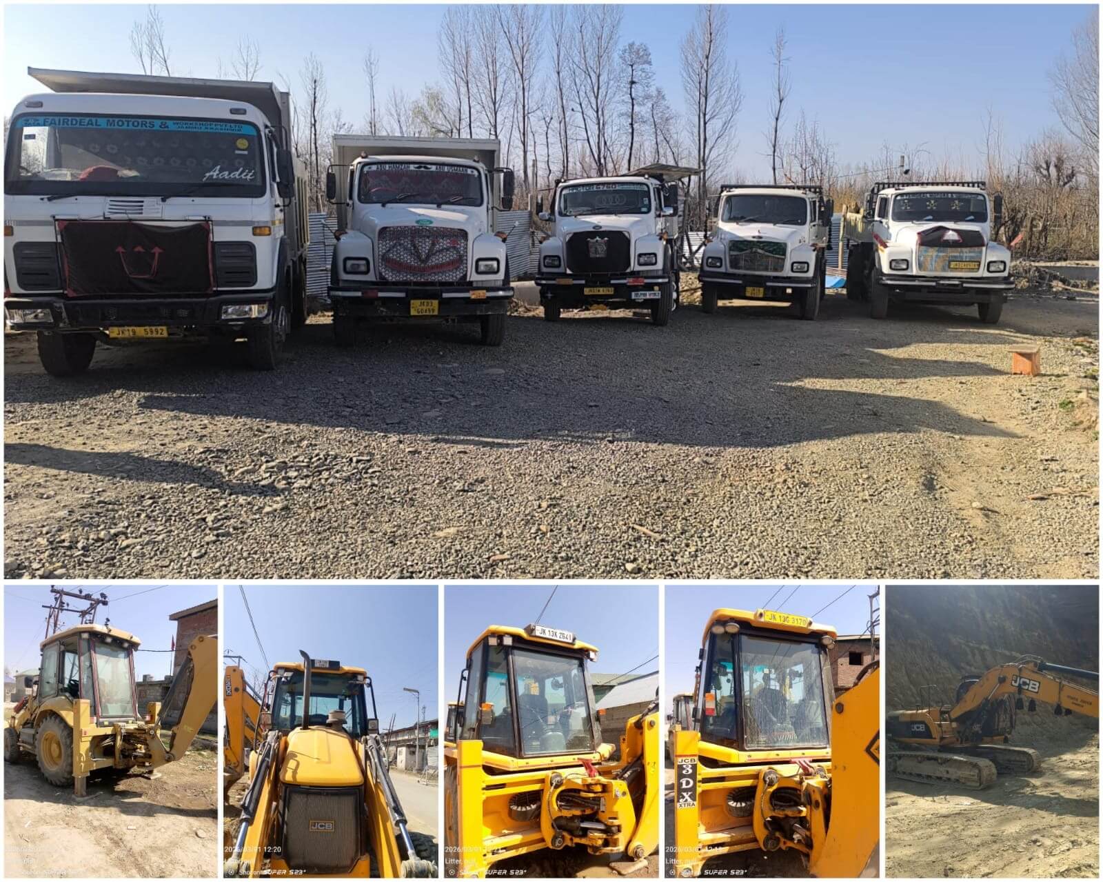 vehicles seized in Pulwama 2