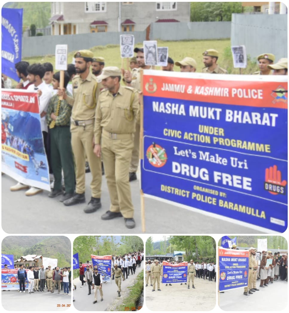 J&K Police Launches Anonymous Anti-Drug Tip Line To Combat Drug Menace In Baramulla & Sopore