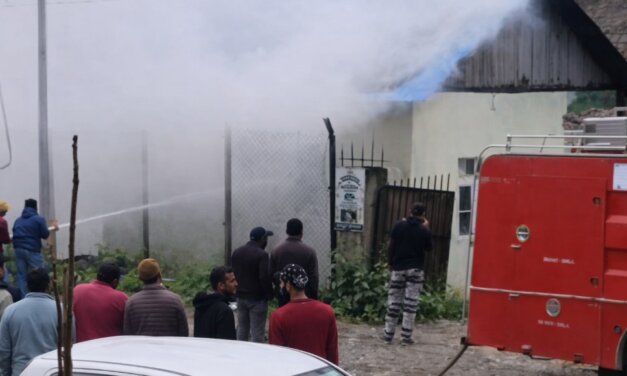 Grid Station Quarter Gutted, Fire Contained in Uri’s Salamabad Area
