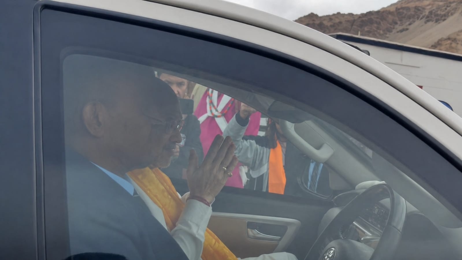 Amit Shah lands in Leh for 2-day visit, to attend Buddha relics expo