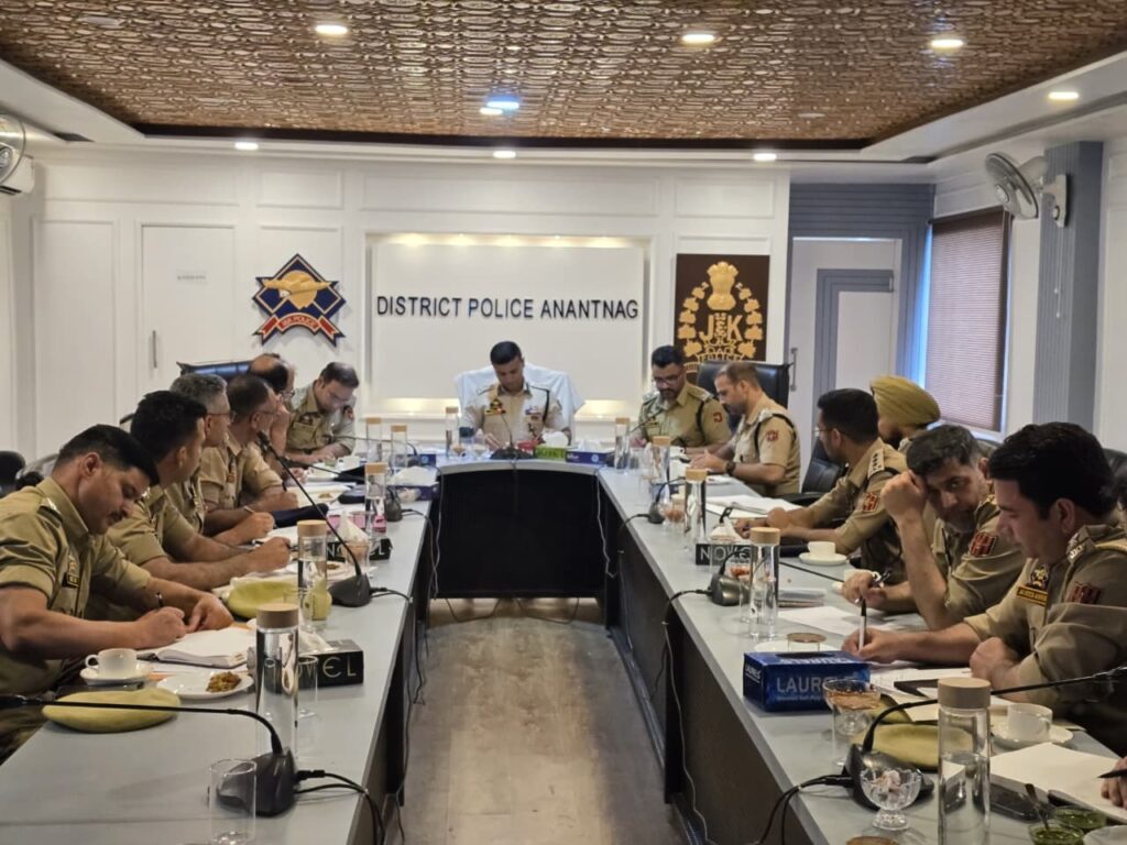 SSP Anantnag Reviews Security and Arrangements for SANJY 2026 Yatra