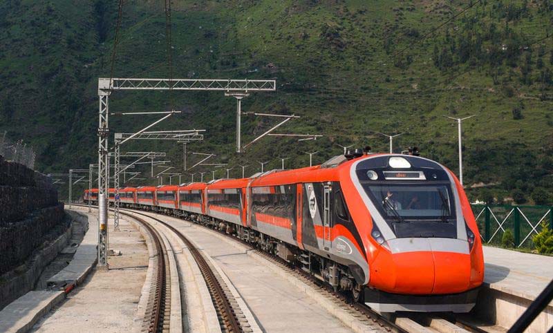 Jammu-Srinagar direct Vande Bharat Express begins commercial operation amid fanfare
