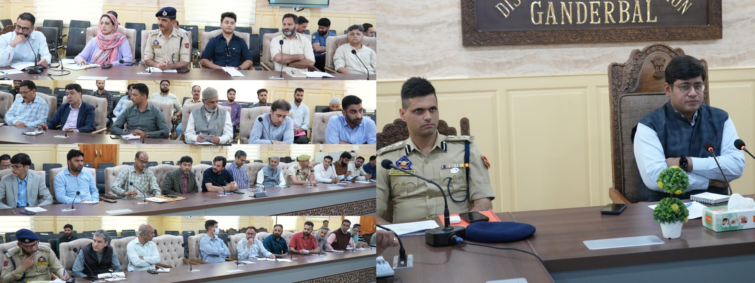 DC Ganderbal reviews arrangements for Kheer Bhawani Mela 2026