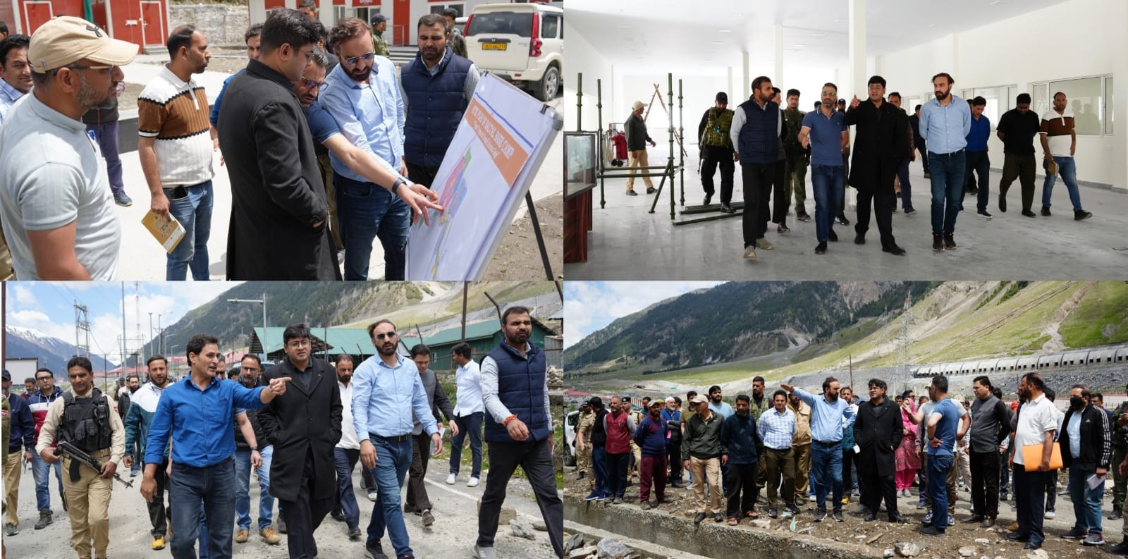 DC Ganderbal visits Baltal Base Camp to review preparations for SANJY-2026