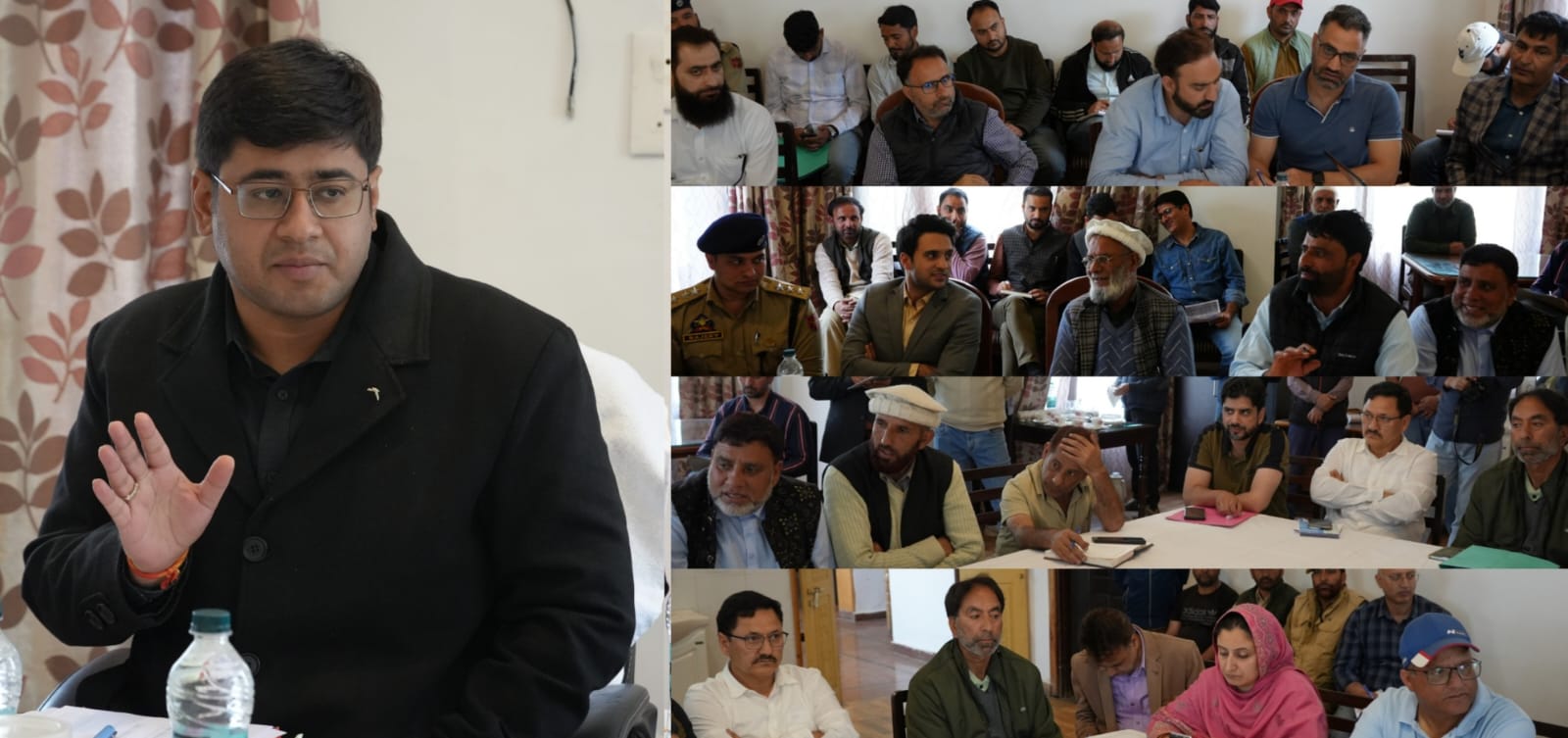DC Ganderbal chairs meeting for fixation of rates for various services for SANJY-2026 at Sonamarg