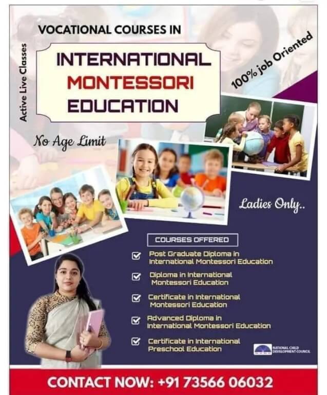 NCDC Offers International Montessori Education Courses for Aspiring Teachers  
