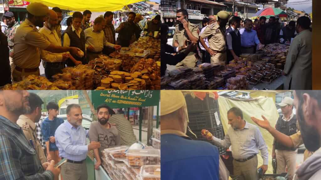 Market Checking Intensified in Kangan, Gund Ahead of Eid-ul-Adha; Rs 5,400 Fine Recovere
