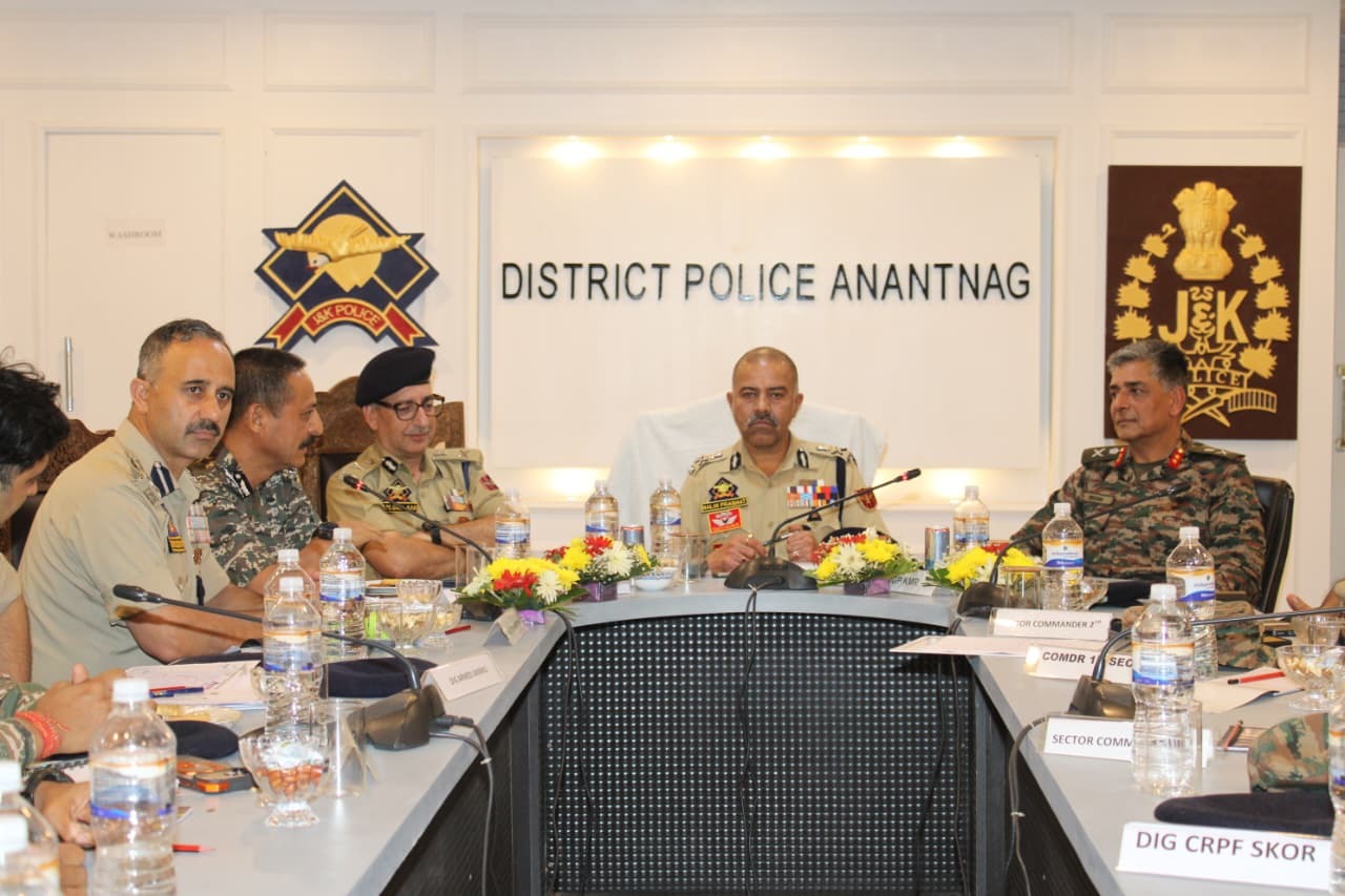 DGP Nalin Prabhat Reviews Security Preparedness for Amarnath Yatra 2026