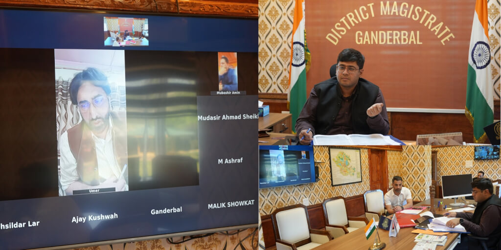 DC Ganderbal reviews progress of House Listing Operations under Census 2027