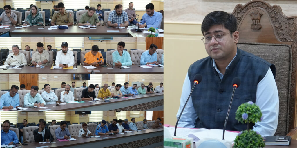 DC Ganderbal takes stock of preparations for Mela Kheer Bhawani-2026