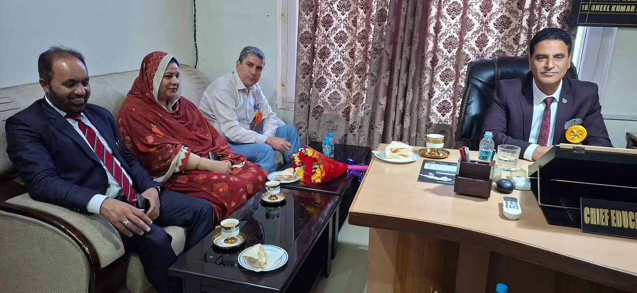 Nazeer Ahmad Khan Takes Charge as Chief Education Officer Ganderbal, Vows Strict Accountability and Student-Centric Reforms