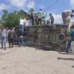 Road Mishap in Tangmarg Leaves Two Tourists, Driver Injured 1 IMG 20260617 WA0011