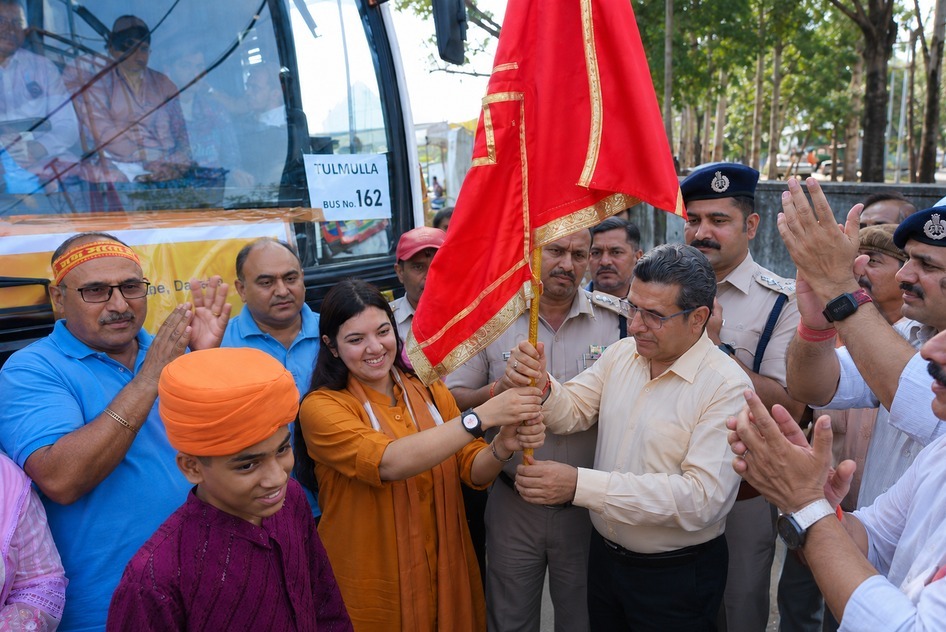 Mata Kheer Bhawani Yatra-2026 flagged off amid record participation