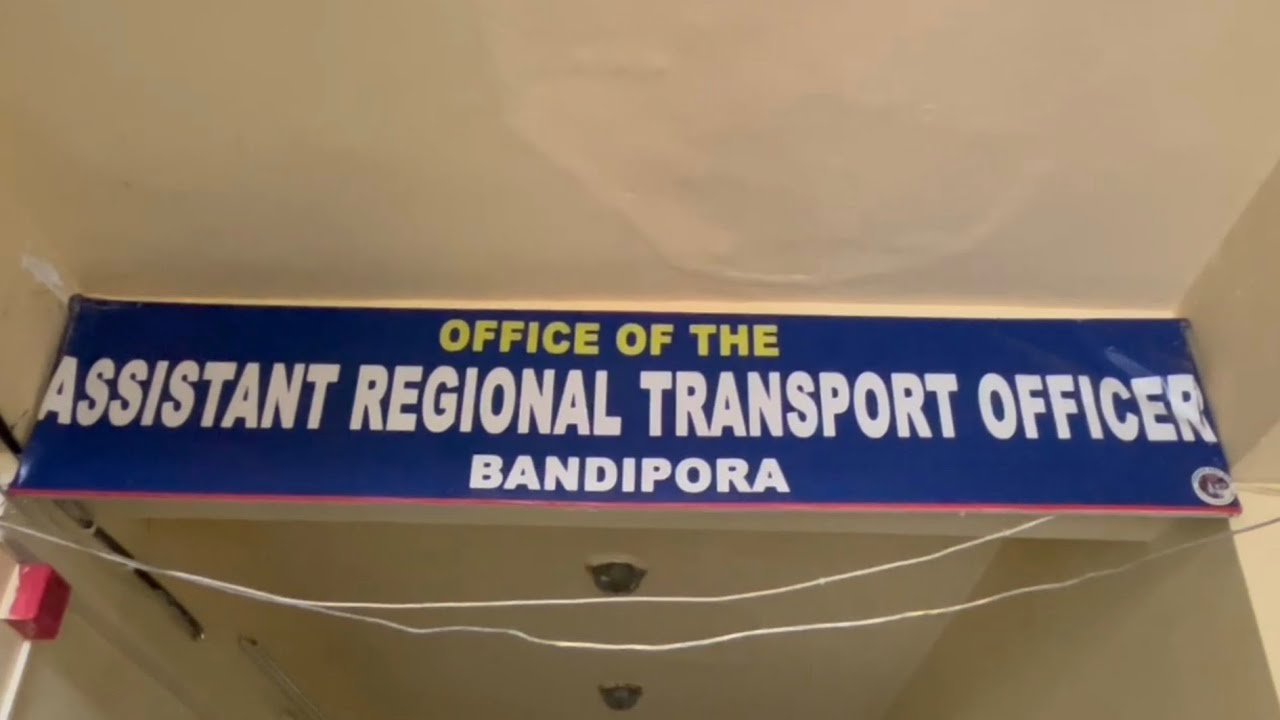 ARTO Bandipora Denies Trial Tests to Candidates from Other Districts Despite Valid Slots; RTO Kashmir Assures Probe
