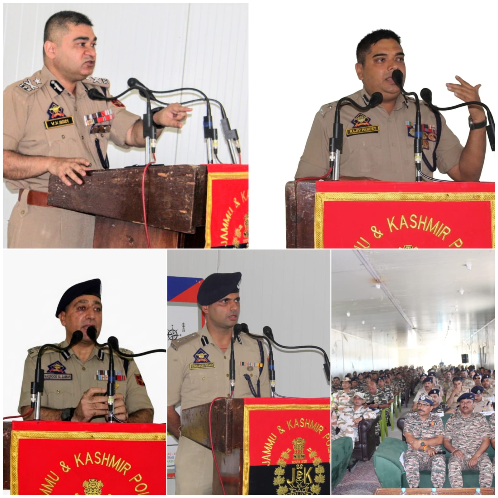 IGP Kashmir Reviews SANJY-2026 Security Preparedness; Multi-Agency Briefing Held at PTS Manigam