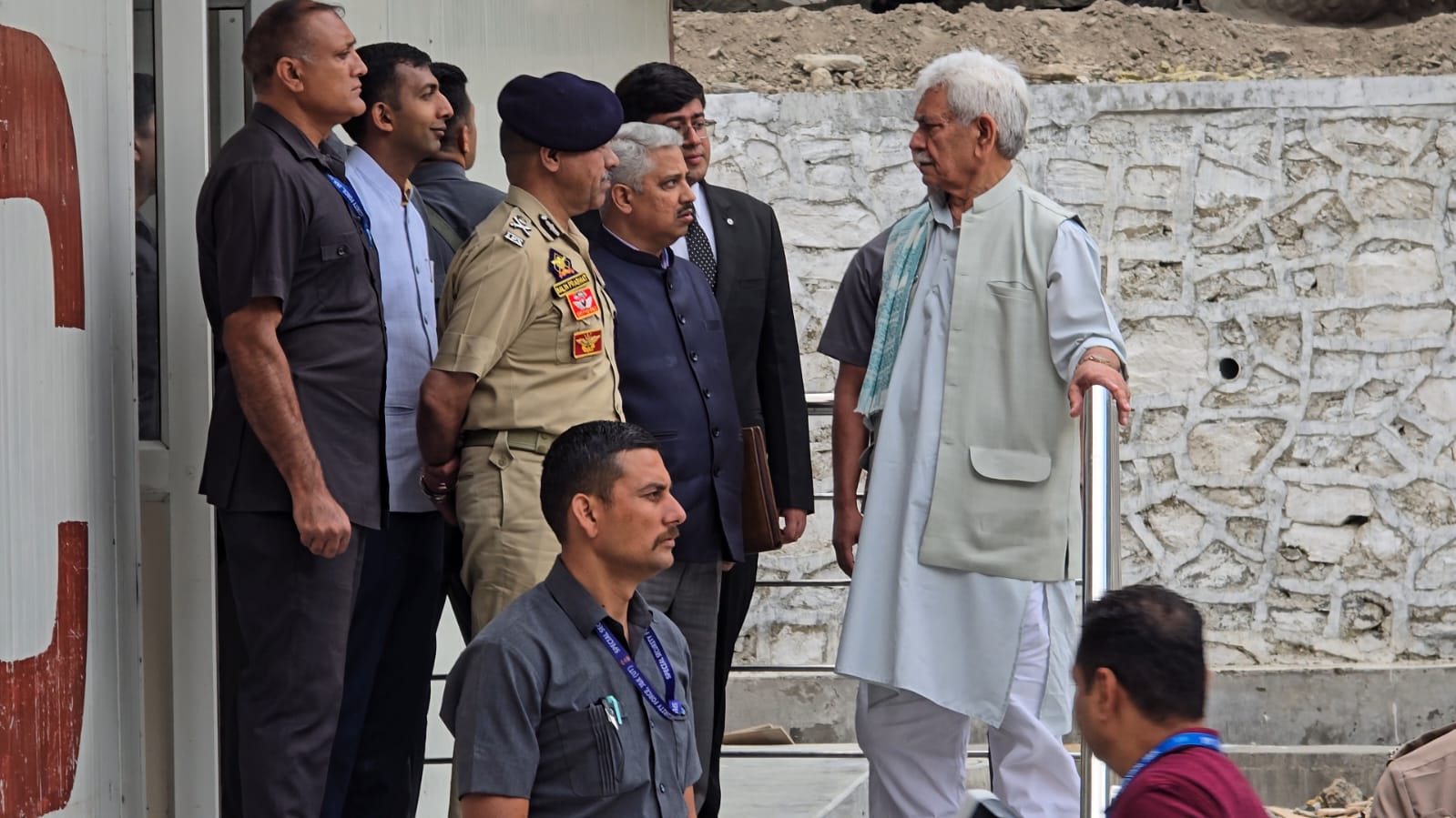LG Sinha reviews Amarnath Yatra preparedness at Baltal, says all arrangements in place