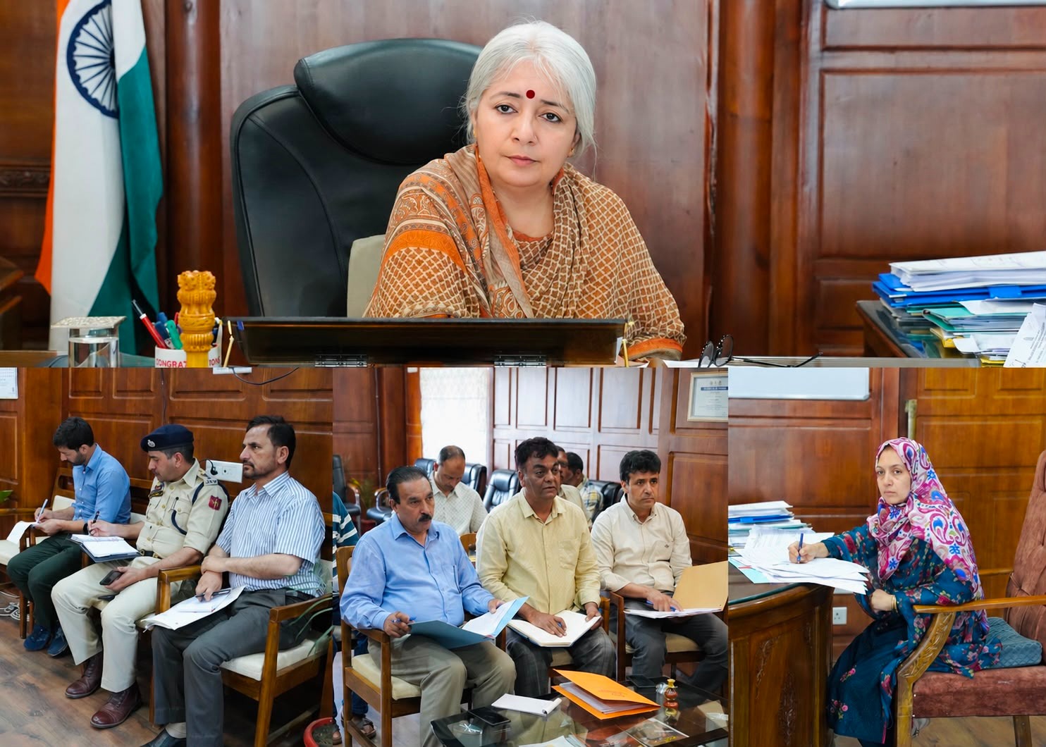 DC Bandipora reviews Road Safety Measures, seeks Time-Bound ATR from Departments