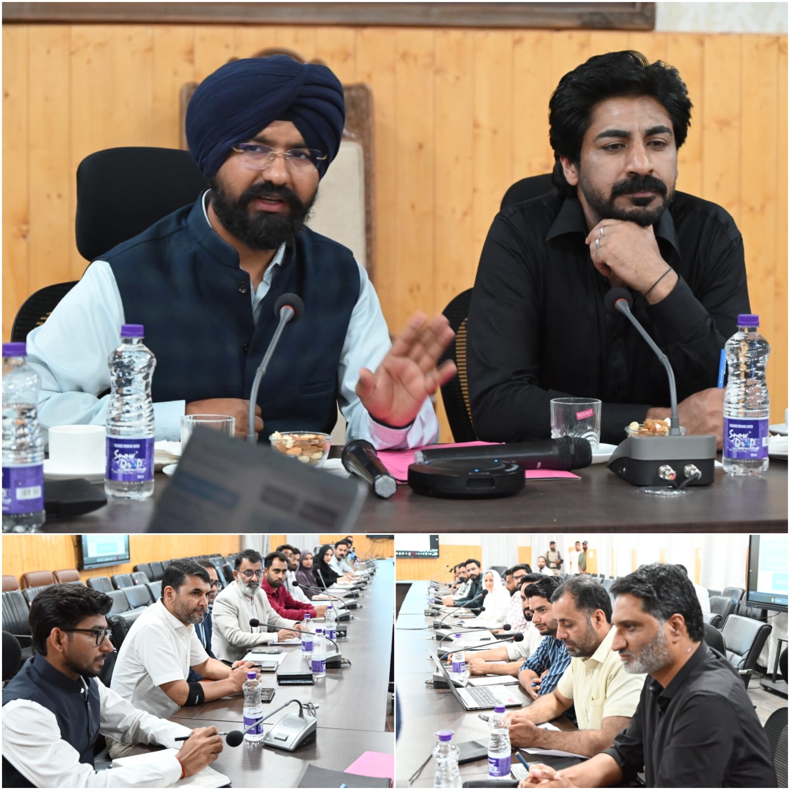 DC Baramulla, MD Mission Yuva jointly review implementation of Flagship Scheme, Mission YUVA in district