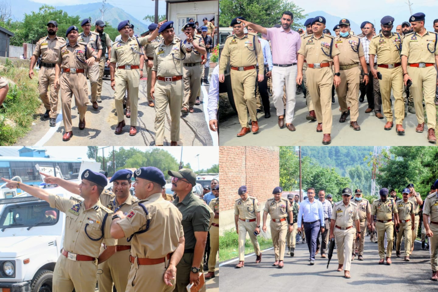IGP Kashmir Reviews Multi-Layer Security Arrangements in Ganderbal Ahead of Shri Amarnath Yatra 2026