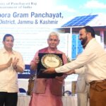 Top-performing Gram Panchayats and Village Level Entrepreneurs felicitated for excellence in grassroots service delivery 1 MoPR 06
