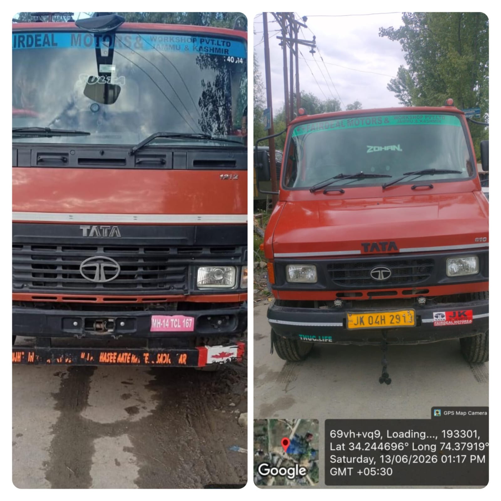 J&K Police intensify crackdown on illegal Mineral Transportation in Baramulla; Two vehicles seized