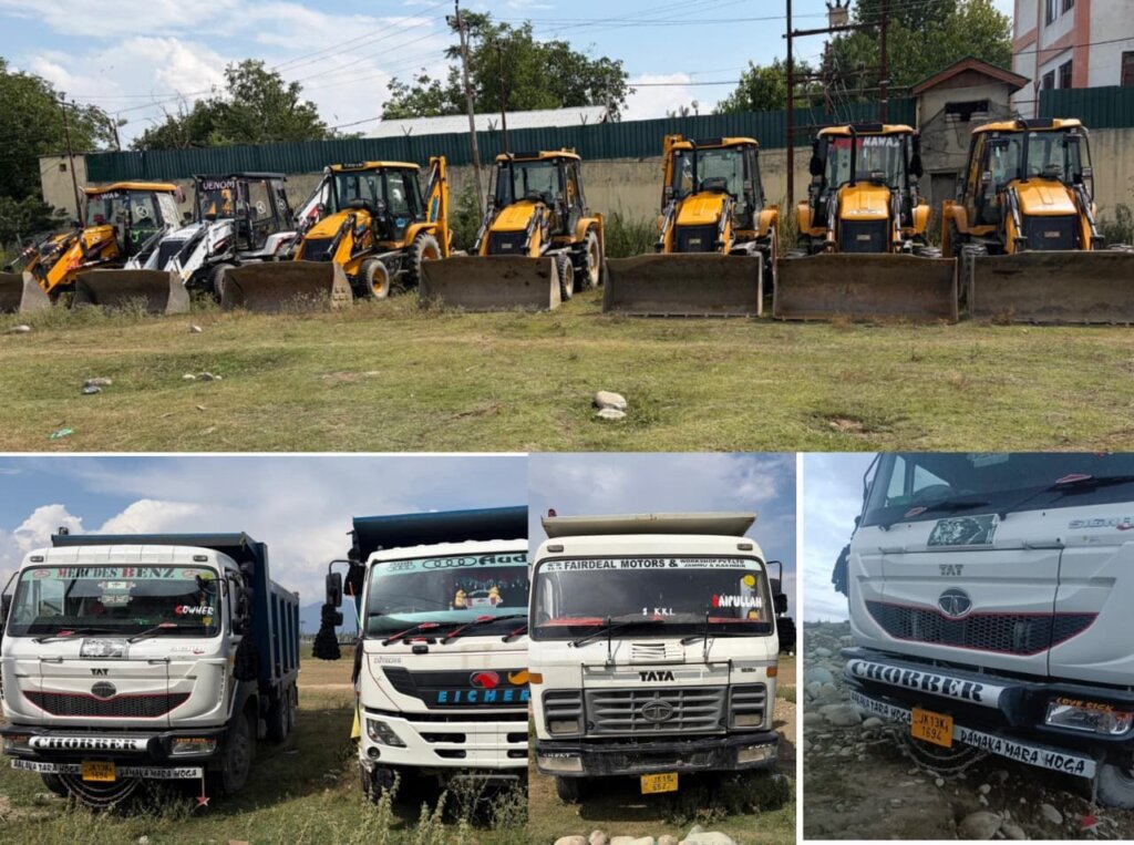 Police seizes 11 vehicles in Shopian